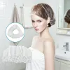 Desechable PE tira sombrero de baño baño cocinero protección del cabello impermeable anti-aceite engrosado tira sombrero de baño Application Scenario